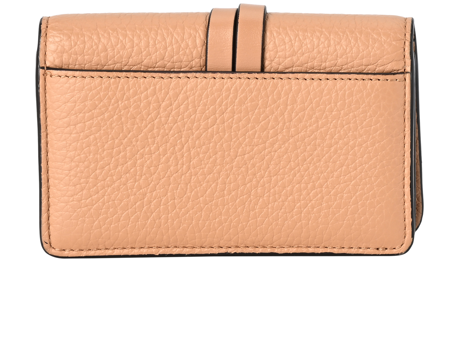 Chloe C Charm Small Purse, &pound;130, Accessories, Beige, Leather, Back view